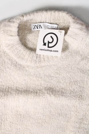 Damenpullover Zara, Größe S, Farbe Beige, Preis 18,99 €