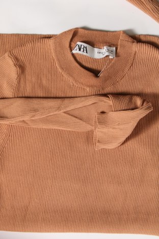 Damenpullover Zara, Größe S, Farbe Braun, Preis 18,99 €