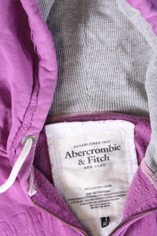 Дамски суичър Abercrombie & Fitch, Размер XL, Цвят Лилав, Цена 41,49 лв.