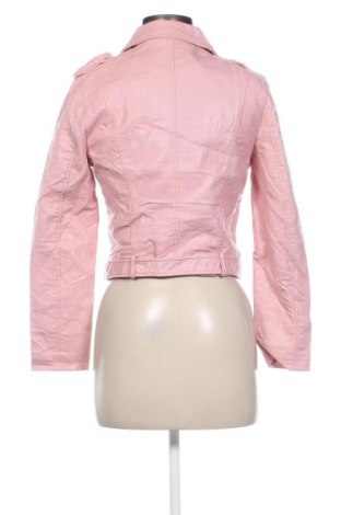 Damen Lederjacke, Größe L, Farbe Rosa, Preis 40,99 €