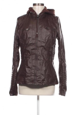 Damen Lederjacke, Größe L, Farbe Braun, Preis 40,99 €