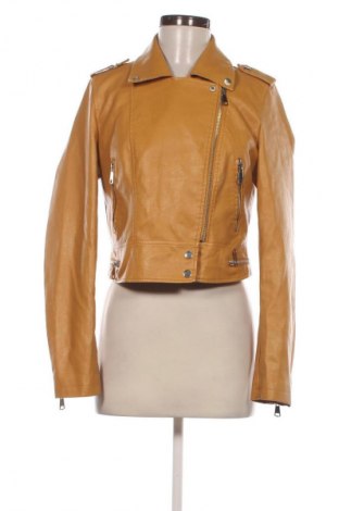 Damen Lederjacke, Größe M, Farbe Gelb, Preis € 19,49