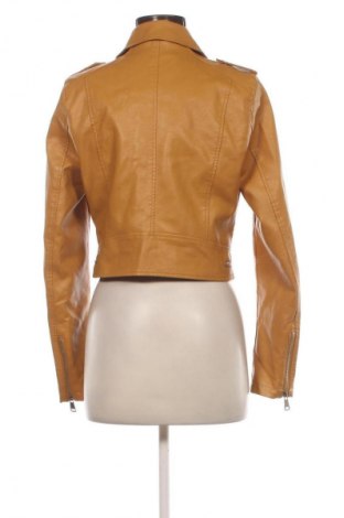 Damen Lederjacke, Größe M, Farbe Gelb, Preis € 19,49