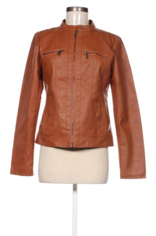 Damen Lederjacke Gina, Größe M, Farbe Braun, Preis € 20,99