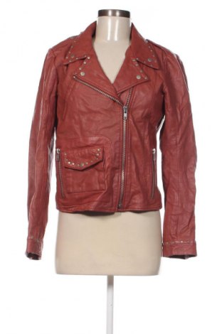 Damen Lederjacke Mango, Größe M, Farbe Braun, Preis 57,49 €