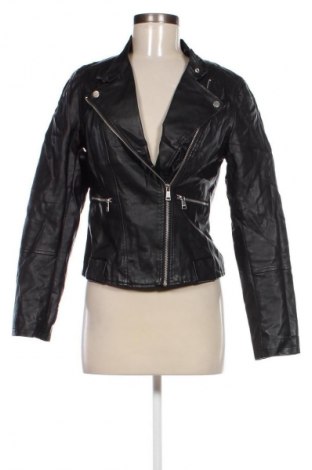 Damen Lederjacke ONLY, Größe M, Farbe Schwarz, Preis 28,99 €