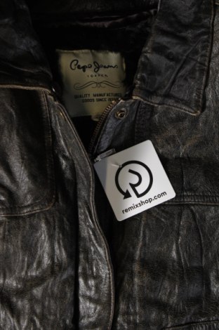 Dámská kožená bunda  Pepe Jeans, Velikost S, Barva Hnědá, Cena  3 179,00 Kč