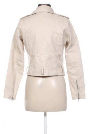 Damen Lederjacke Zara, Größe M, Farbe Beige, Preis € 28,99