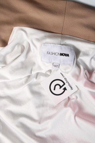 Damenmantel Fashion nova, Größe S, Farbe Beige, Preis € 19,49