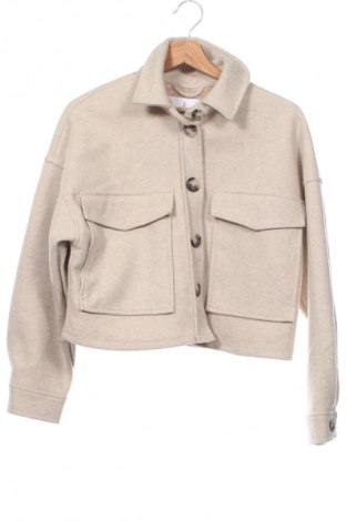 Damenmantel Stradivarius, Größe XS, Farbe Beige, Preis 29,68 €