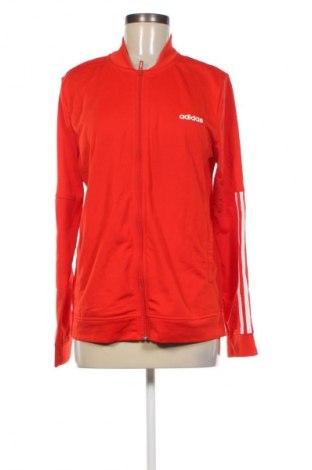 Damen Fleece Oberteil  Adidas, Größe L, Farbe Rot, Preis 33,99 €