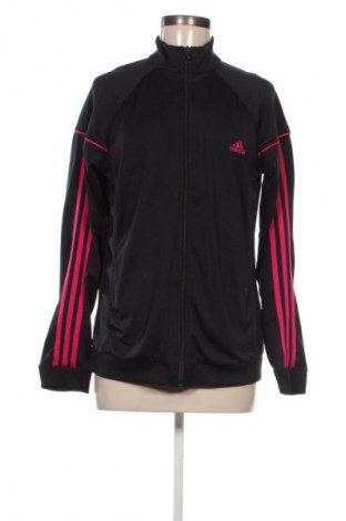 Γυναικεία αθλητική ζακέτα Adidas, Μέγεθος XL, Χρώμα Μαύρο, Τιμή 29,99 €