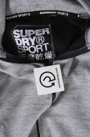 Дамско спортно горнище Superdry, Размер XXS, Цвят Сив, Цена 31,49 лв.