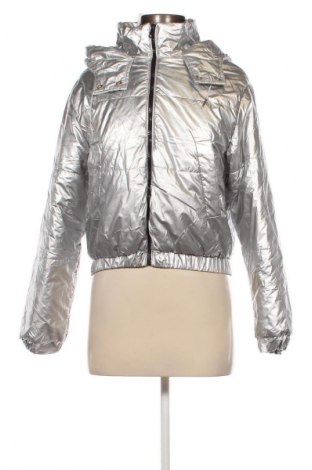 Damenjacke Bershka, Größe XS, Farbe Silber, Preis 40,99 €