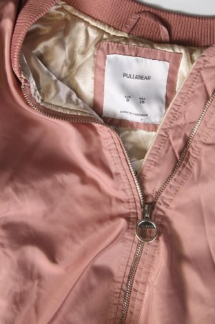 Дамско яке Pull&Bear, Размер S, Цвят Пепел от рози, Цена 19,99 лв.