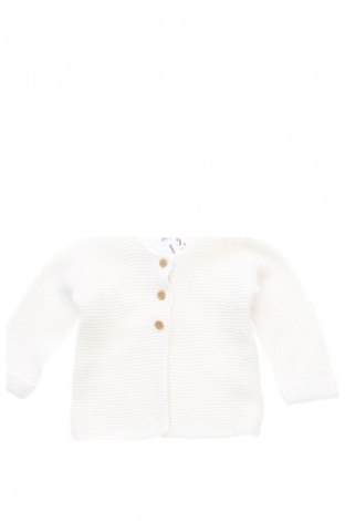 Kinder Strickjacke, Größe 6-9m/ 68-74 cm, Farbe Weiß, Preis 5,49 €