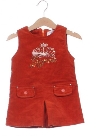 Kinderkleid, Größe 9-12m/ 74-80 cm, Farbe Orange, Preis 7,49 €