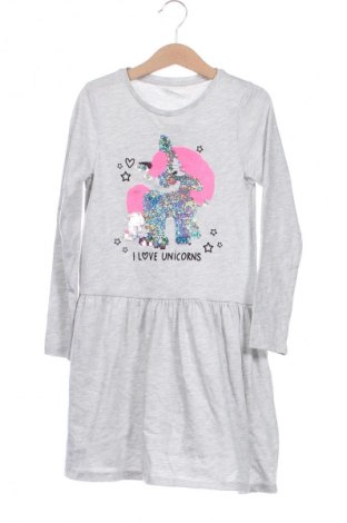 Kinderkleid H&M, Größe 6-7y/ 122-128 cm, Farbe Grau, Preis € 7,49