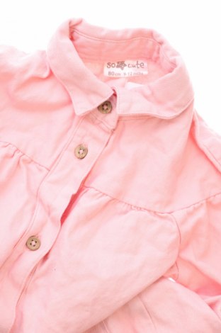 Kinderkleid Pepco, Größe 9-12m/ 74-80 cm, Farbe Rosa, Preis 7,99 €