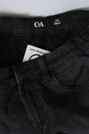 Kinderjeans C&A, Größe 12-13y/ 158-164 cm, Farbe Schwarz, Preis € 10,49