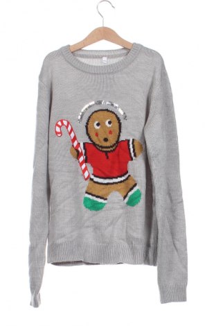 Kinderpullover C&A, Größe 12-13y/ 158-164 cm, Farbe Grau, Preis € 3,99