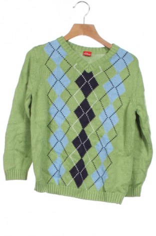 Pulover pentru copii S.Oliver, Mărime 5-6y/ 116-122 cm, Culoare Verde, Preț 75,99 Lei