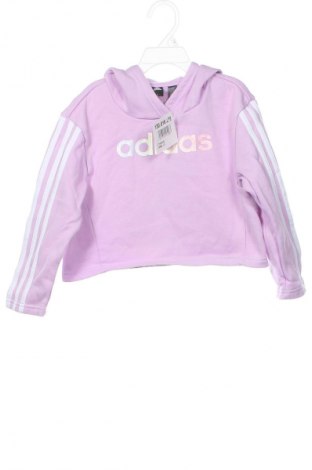 Детски суичър Adidas, Размер 3-4y/ 104-110 см, Цвят Лилав, Цена 26,99 лв.