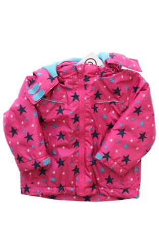 Kinderjacke für Wintersport Pocopiano, Größe 18-24m/ 86-98 cm, Farbe Rosa, Preis 13,36 €