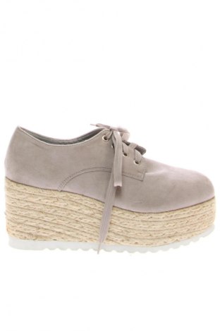 Espadrile Ideal Shoes, Mărime 39, Culoare Gri, Preț 78,99 Lei