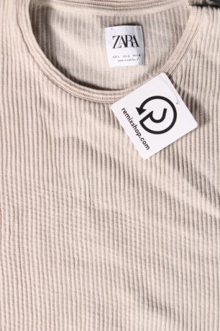 Herren Shirt Zara, Größe L, Farbe Beige, Preis € 6,99