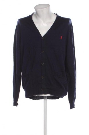 Jachetă tricotată de bărbați Polo By Ralph Lauren, Mărime XXL, Culoare Albastru, Preț 450,99 Lei