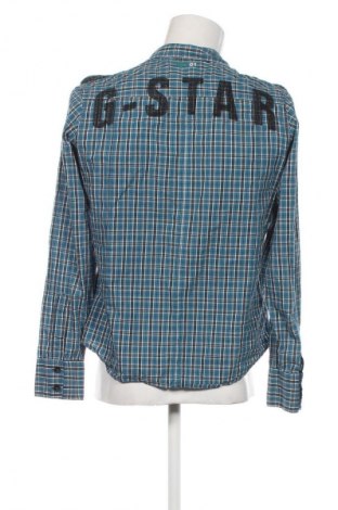 Мъжка риза G-Star Raw, Размер M, Цвят Син, Цена 52,99 лв.