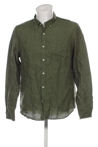 Cămașă de bărbați Massimo Dutti, Mărime XL, Culoare Verde, Preț 180,99 Lei