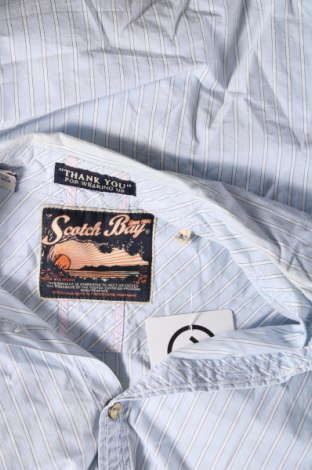 Ανδρικό πουκάμισο Scotch & Soda, Μέγεθος M, Χρώμα Μπλέ, Τιμή 34,78 €