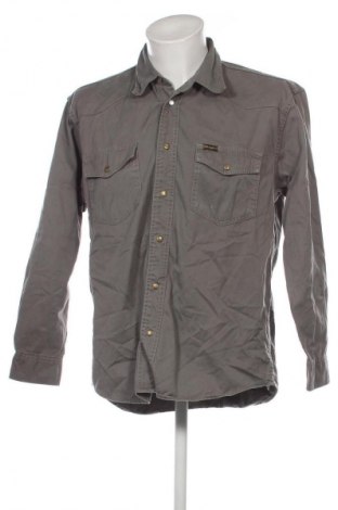 Herrenhemd Wrangler, Größe L, Farbe Grau, Preis € 38,49