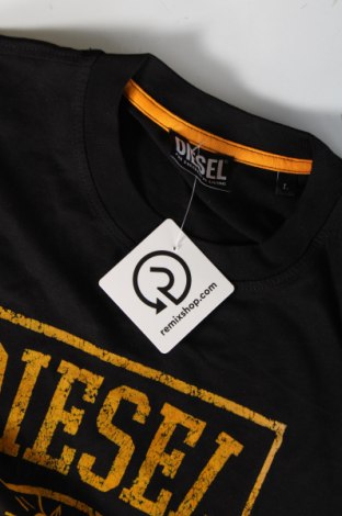 Ανδρικό t-shirt Diesel, Μέγεθος L, Χρώμα Μαύρο, Τιμή 60,99 €