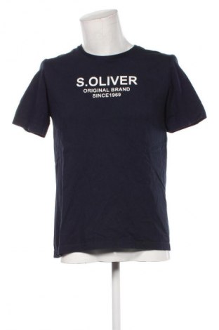 Ανδρικό t-shirt S.Oliver, Μέγεθος XL, Χρώμα Μπλέ, Τιμή 4,99 €