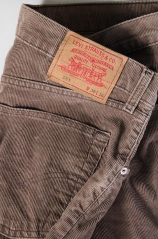 Męskie sztruksy Levi's, Rozmiar XL, Kolor Beżowy, Cena 217,99 zł