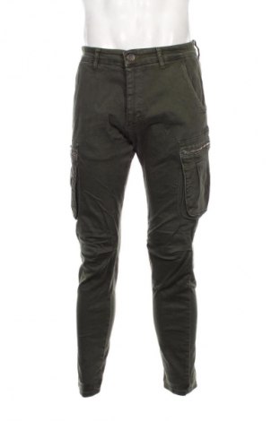 Pantaloni de bărbați DEF, Mărime M, Culoare Verde, Preț 51,99 Lei