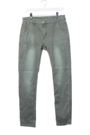 Męskie spodnie Fashion Denim, Rozmiar M, Kolor Zielony, Cena 33,99 zł