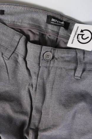 Pantaloni de bărbați Only & Sons, Mărime M, Culoare Gri, Preț 128,99 Lei