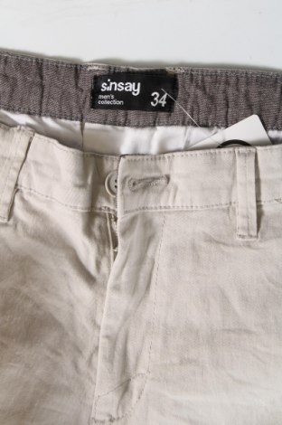 Herrenhose Sinsay, Größe M, Farbe Beige, Preis € 12,99