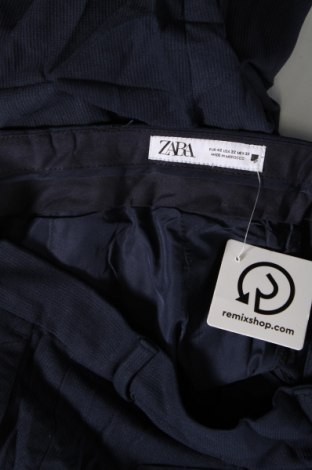 Pantaloni de bărbați Zara, Mărime M, Culoare Albastru, Preț 44,99 Lei