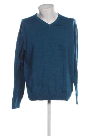 Męski sweter Basics, Rozmiar XXL, Kolor Niebieski, Cena 111,99 zł