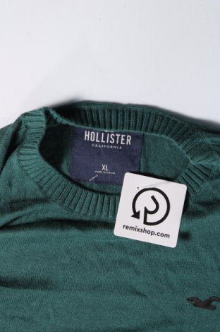 Męski sweter Hollister, Rozmiar XL, Kolor Zielony, Cena 153,99 zł