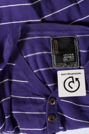 Ανδρικό πουλόβερ Jack & Jones, Μέγεθος XL, Χρώμα Βιολετί, Τιμή 15,99 €