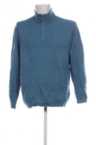 Pulover de bărbați Marks & Spencer Blue Harbour, Mărime XXL, Culoare Albastru, Preț 157,99 Lei