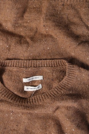 Herrenpullover Tom Tailor, Größe L, Farbe Beige, Preis 33,99 €