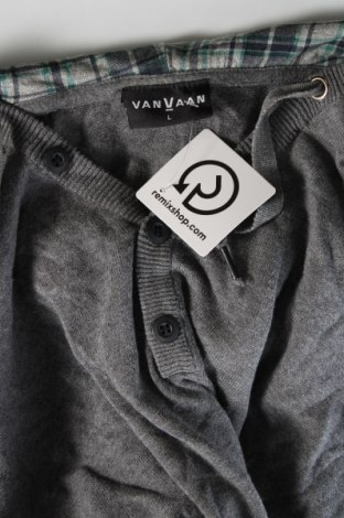 Herrenpullover Van Vaan, Größe L, Farbe Grau, Preis € 24,99