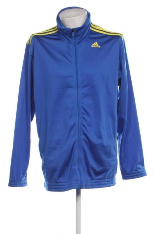 Herren Sweatshirt Adidas, Größe L, Farbe Blau, Preis 38,49 €